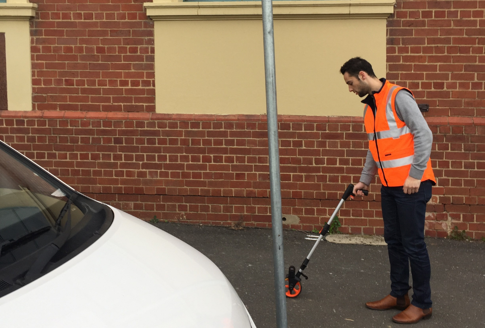 Yarra City Council Graduate Harrison Georgiou pedestrian