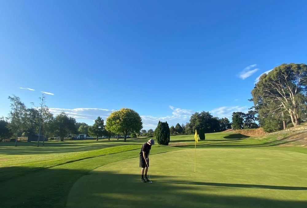 evening golf