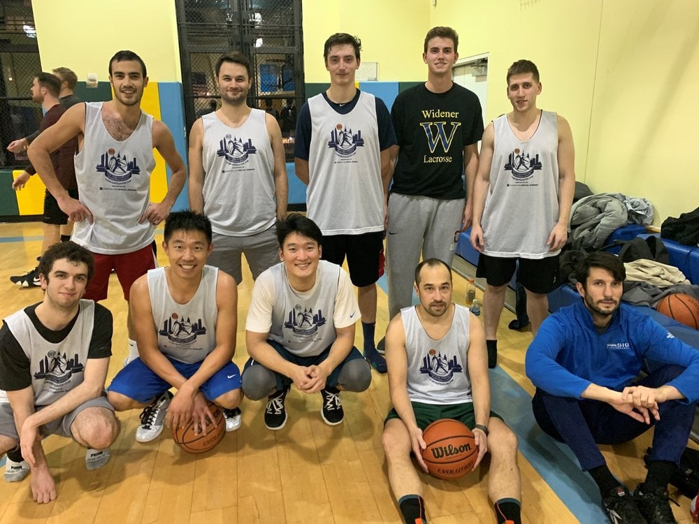 A basketball team