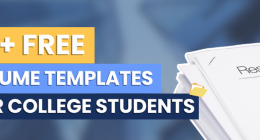 25+ free resume templates for college students