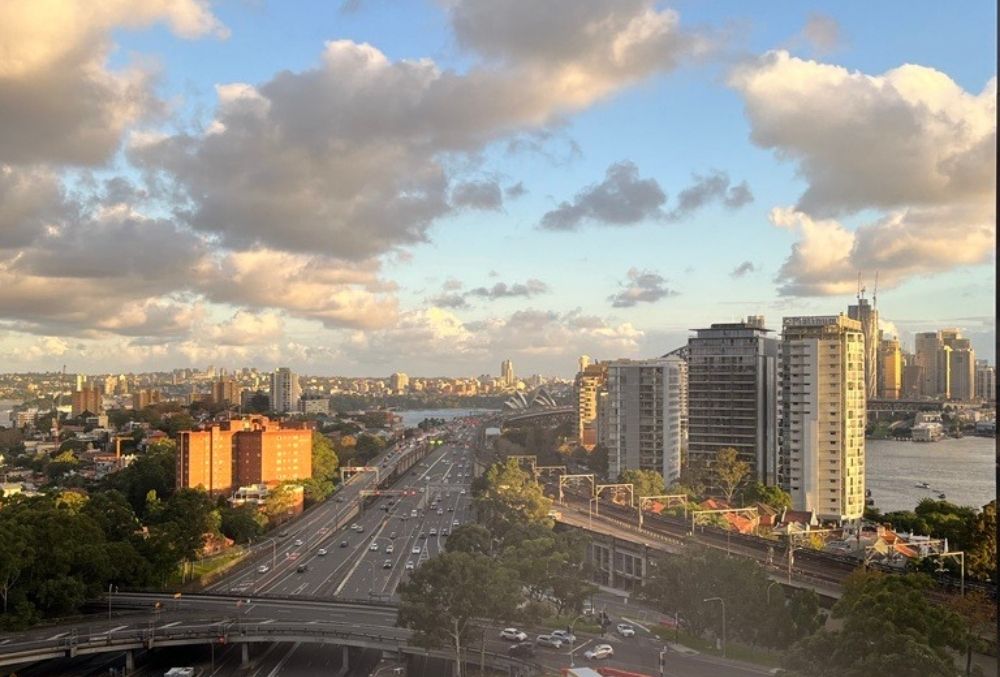 Mazars Briana Jimenez view from her desk