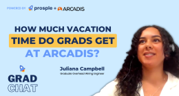 How much vacation time do grads get at Arcadis?