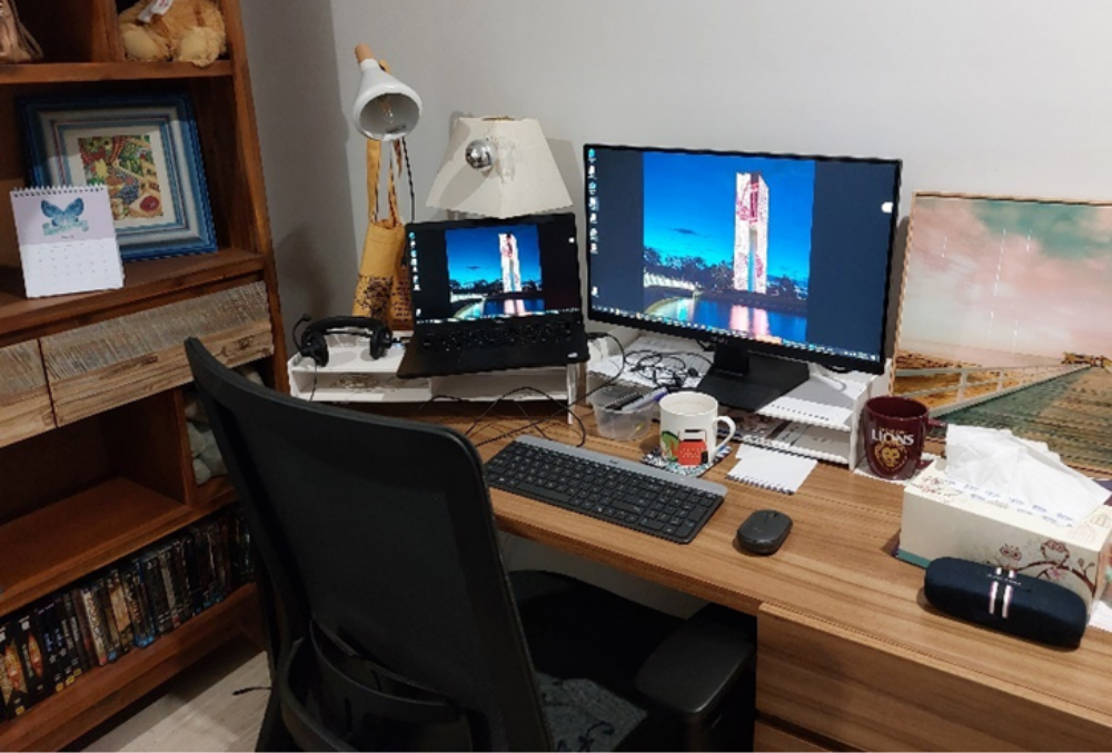 ATO - Susan Colliver - work from home setup