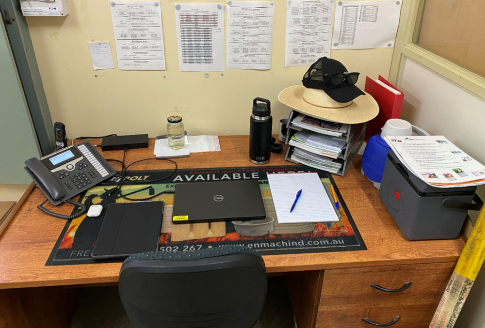 Nutrien Ag Solutions - Matthew McCauley - office desk