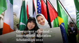 2022 Government of Ireland International Education Scholarships Programme
