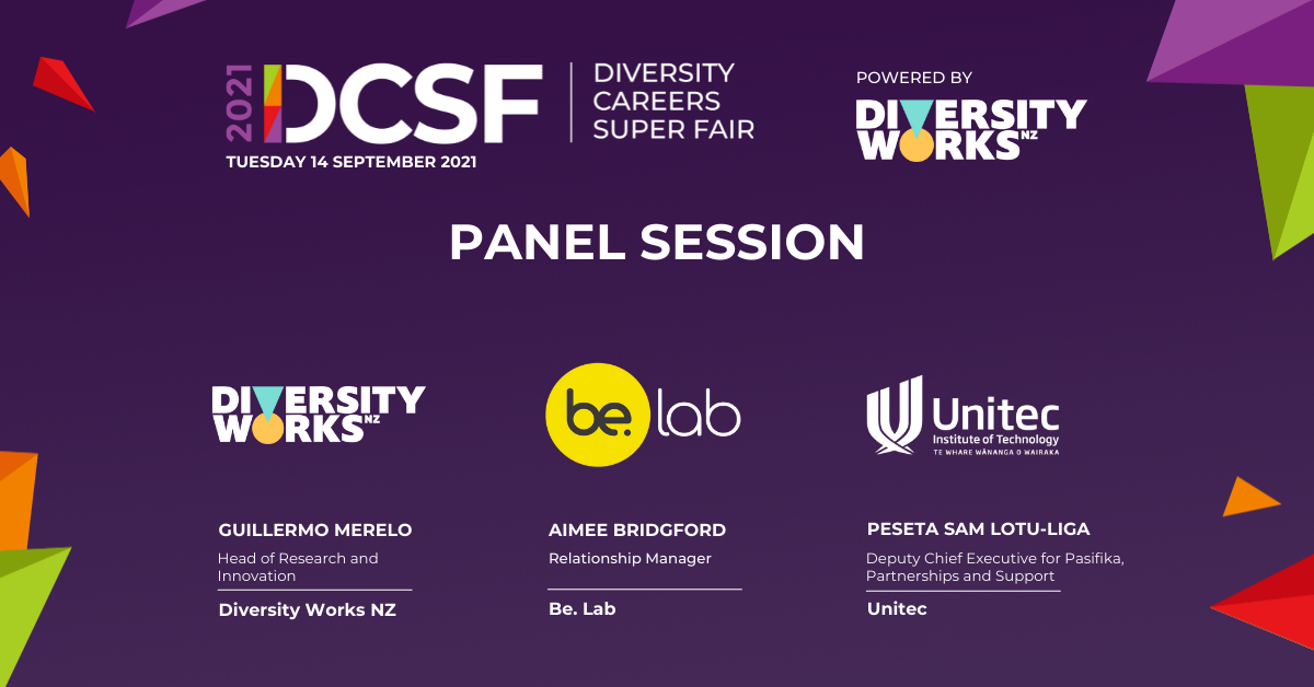 NZ Diversity Careers Super Fair Panel Session