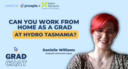 Can you work from home as a grad at Hydro Tasmania?