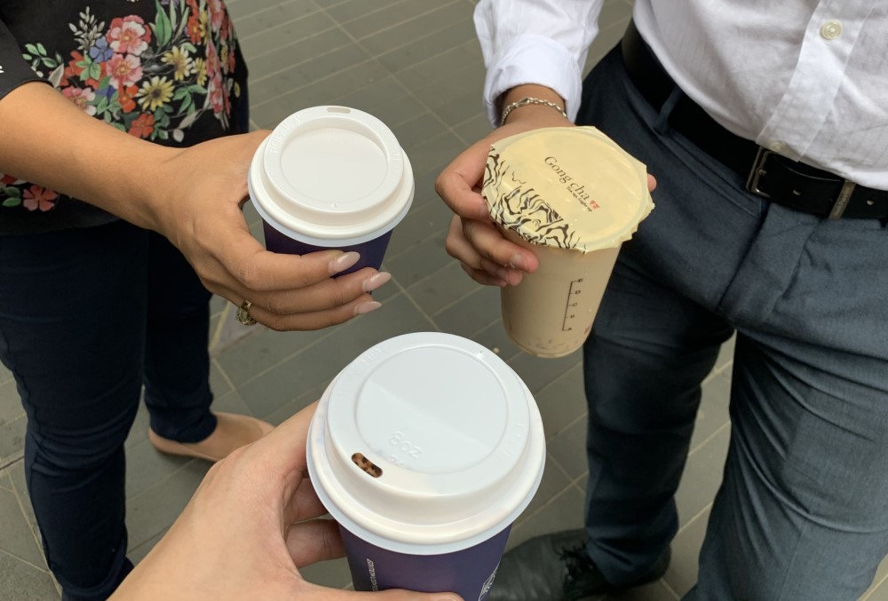 PwC Graduate - Coffee cups