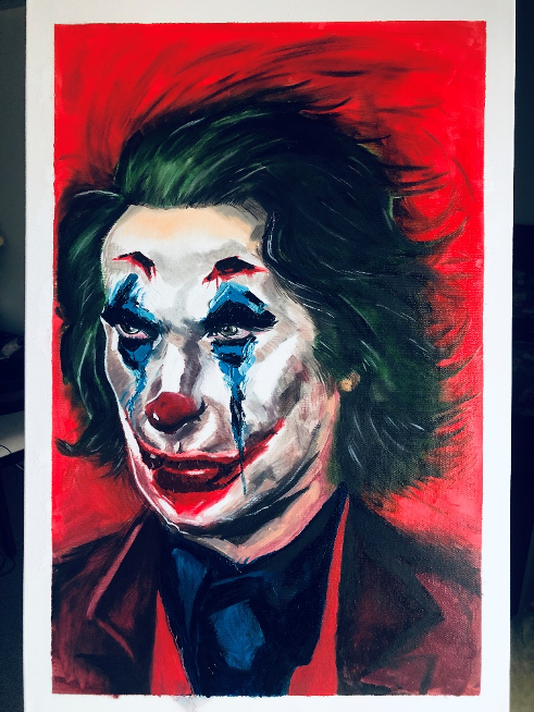 Joker played by Joaquin Phoenix in 2019