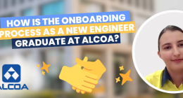 How is the onboarding process as a new engineer graduate at Alcoa?