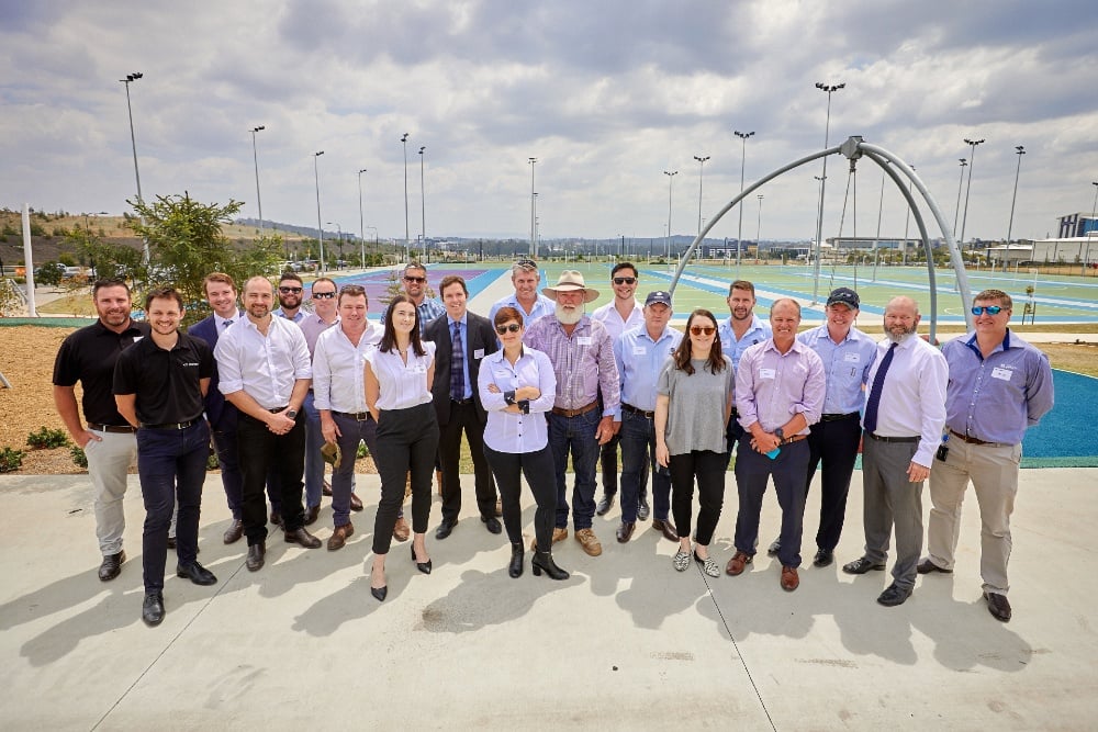 Lendlease sport compleks opening