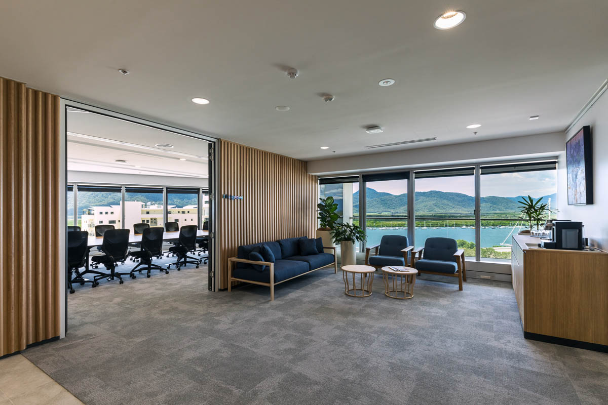 Grant Thornton Cairns Client reception area