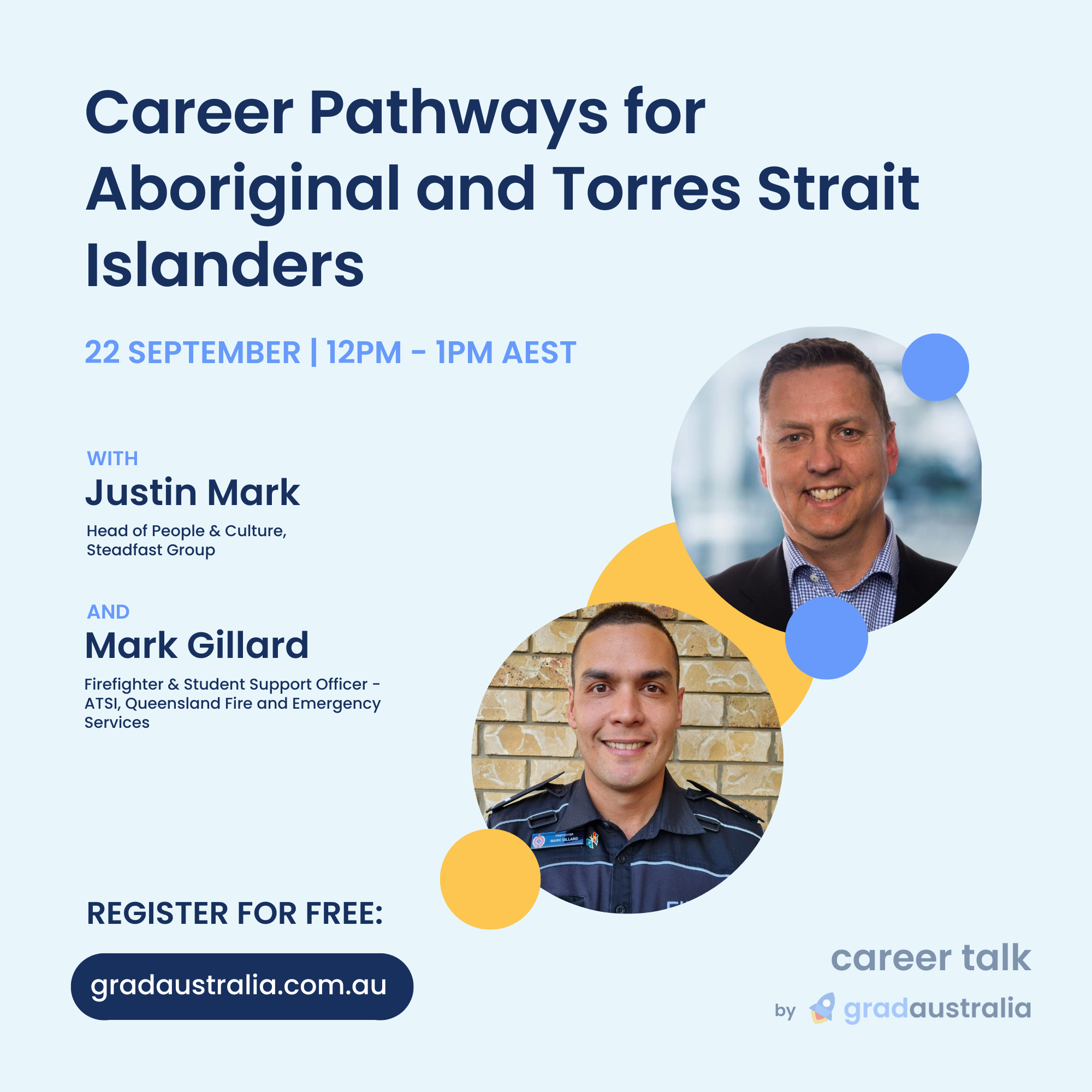 Career Pathways for Aboriginal and Torres Strait Islanders: Explore different graduate programs and internships!